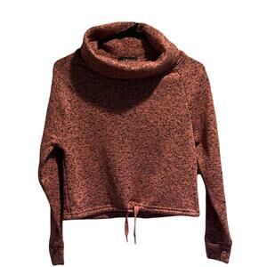 Derek Heart Pullover Womens Small Long Sleeve Cowl Neck